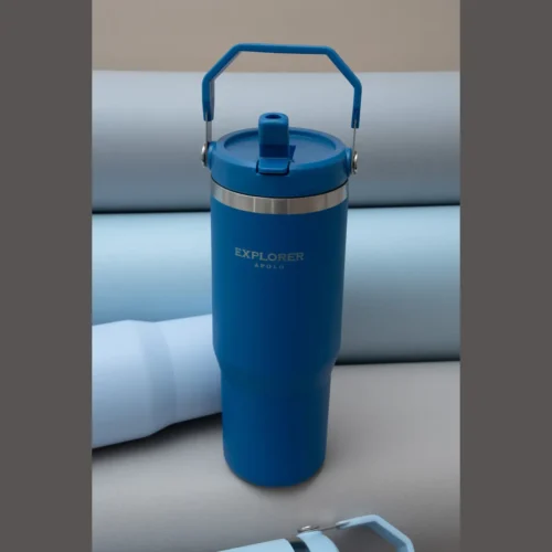 BOTELLA TERMICA EXPLORER 887 ML FRIO/CALOR C/PICO  AZUL (T11AZUL)