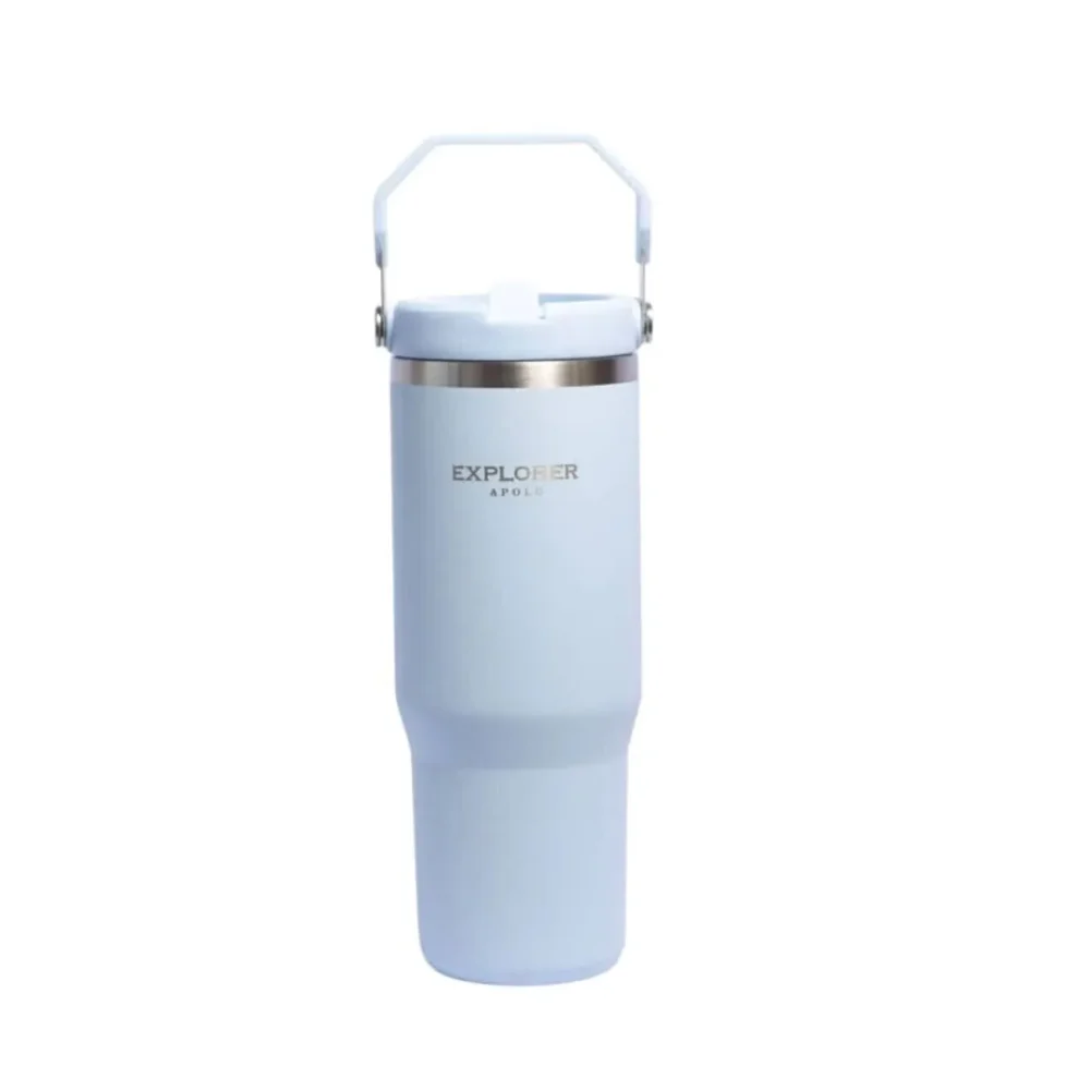 BOTELLA TERMICA EXPLORER 887 ML FRIO/CALOR C/PICO CELESTE (T11CELESTE) Botella Termica 887 Ml Frio/Calor con Pico Celeste Explorer