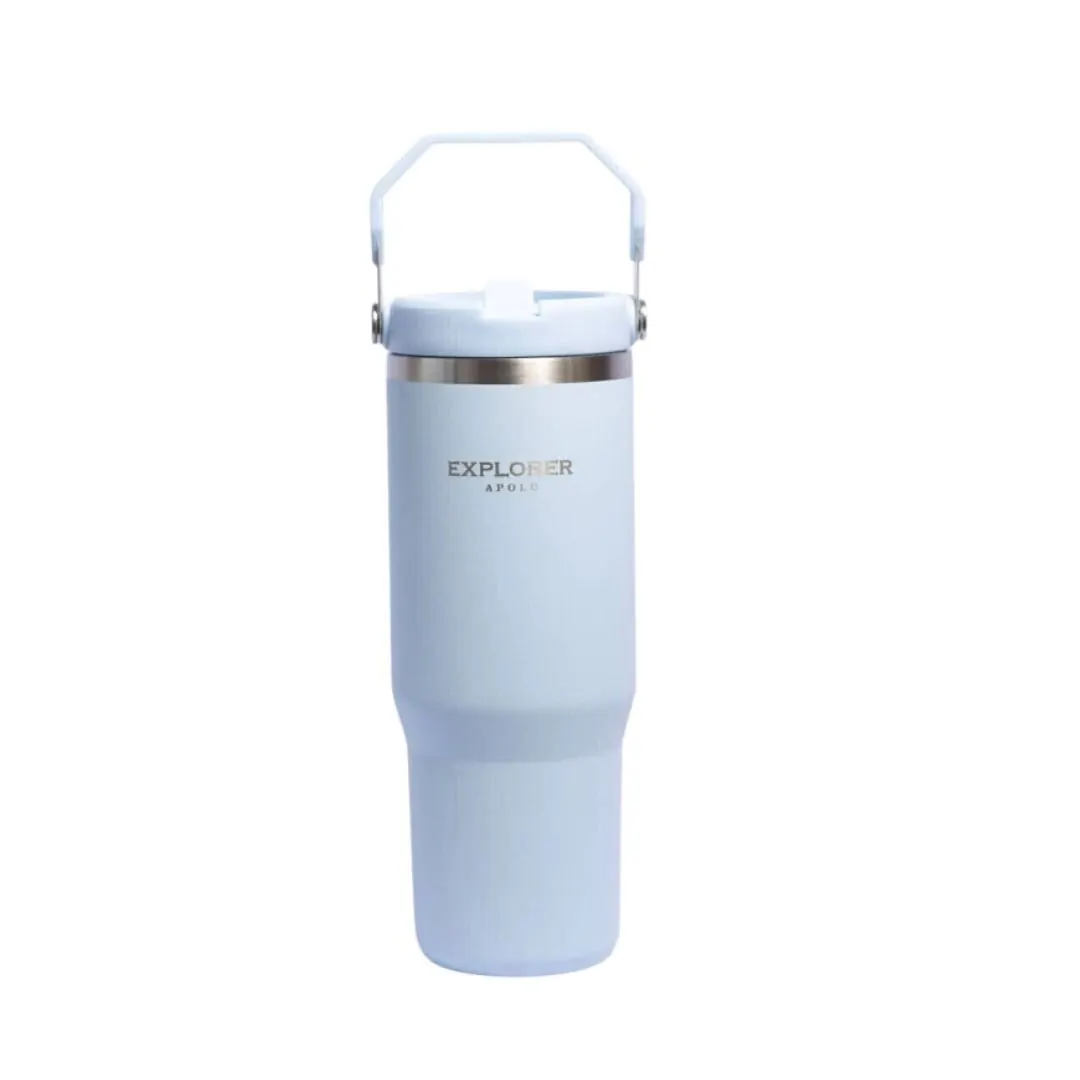 BOTELLA TERMICA EXPLORER 887 ML FRIO/CALOR C/PICO CELESTE (T11CELESTE) Botella Termica 887 Ml Frio/Calor con Pico Celeste Explorer