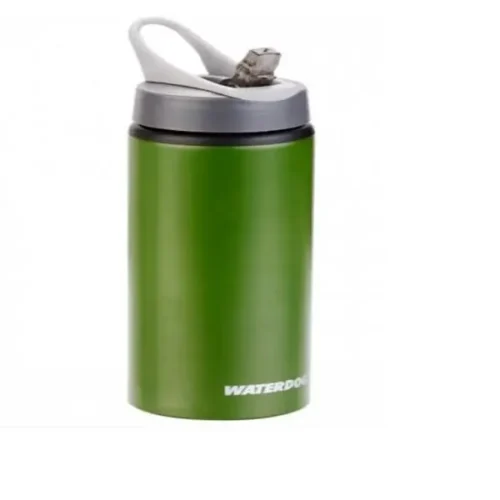 CANTIMPLORA BOTELLA WATERDOG 750CC C/PICO ALUM.(AB3075) GRIS-VERDE-NEGRO Cantimplora Botella 750Cc con Pico Alum. Waterdog