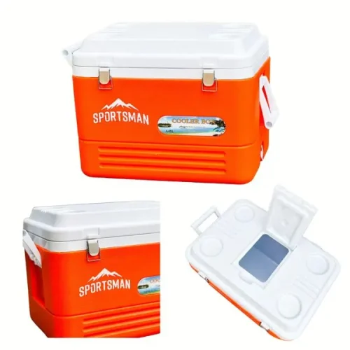 CONSERVADORA SPORTSMAN COOLER 45LT ORANGE TRABA METAL 2135-45 Conservadora Cooler 45 Lt Orange Traba Metal 2135-45 Sportsman