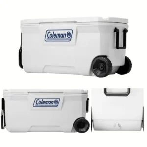 Conservadora Coleman Series 316 100Qt 94,6lts con Ruedas White