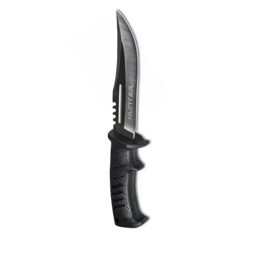 Cuchillo P001 L.hoja:150mm/Acero Inoxidable 420C con Funda Hunter