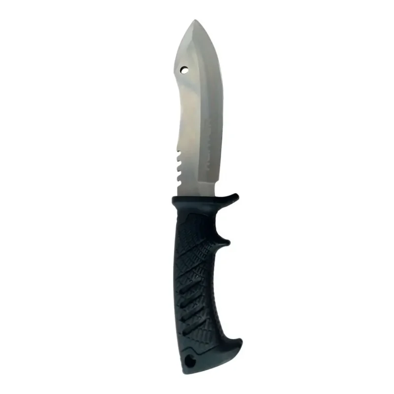 CUCHILLO HUNTER "P003" L.HOJA:150MM/ACERO INOXIDABLE 420C PAVONADO C/FUNDA (A08796) Cuchillo P003 L.hoja:150mm/Acero Inoxidable 420C Pavonado con Funda Hunter