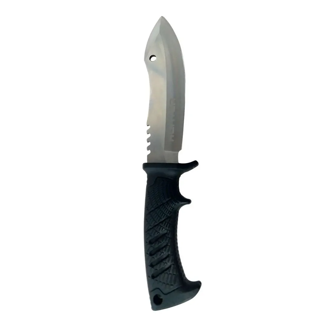 CUCHILLO HUNTER "P003" L.HOJA:150MM/ACERO INOXIDABLE 420C PAVONADO C/FUNDA (A08796) Cuchillo P003 L.hoja:150mm/Acero Inoxidable 420C Pavonado con Funda Hunter
