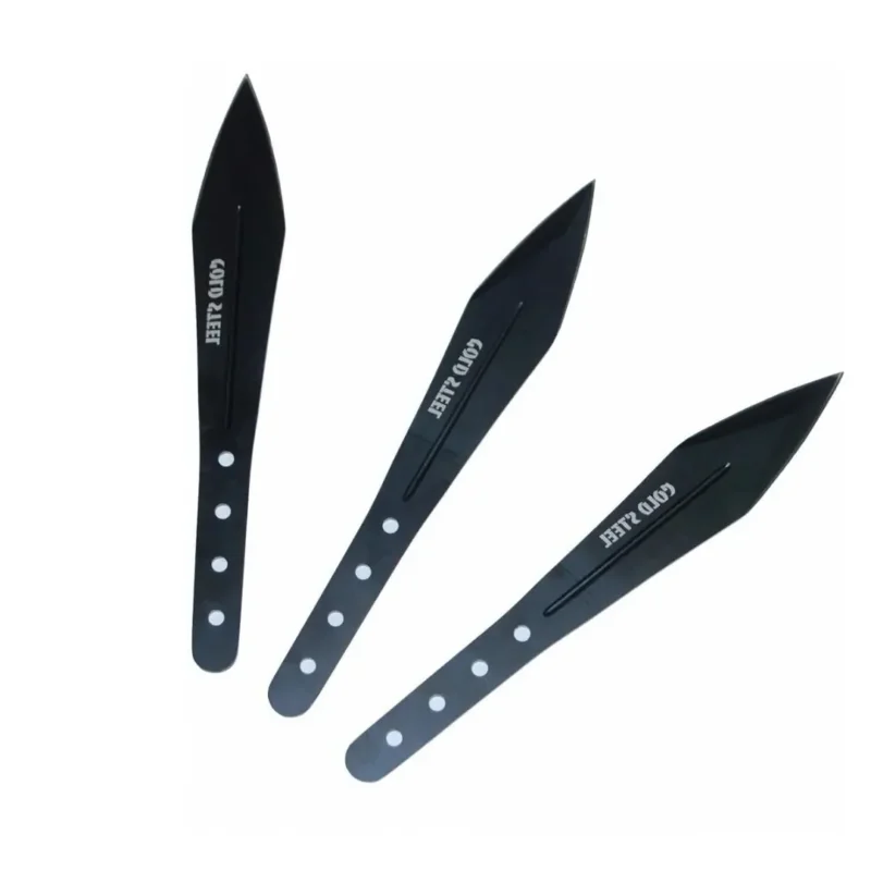 SET 3 CUCHILLOS "COLD STEEL" P/LANZAR L.20CM NEGRO (SC100863) Set 3 Cuchillos Cold Steel para Lanzar L.20 Cm Negro Surfish