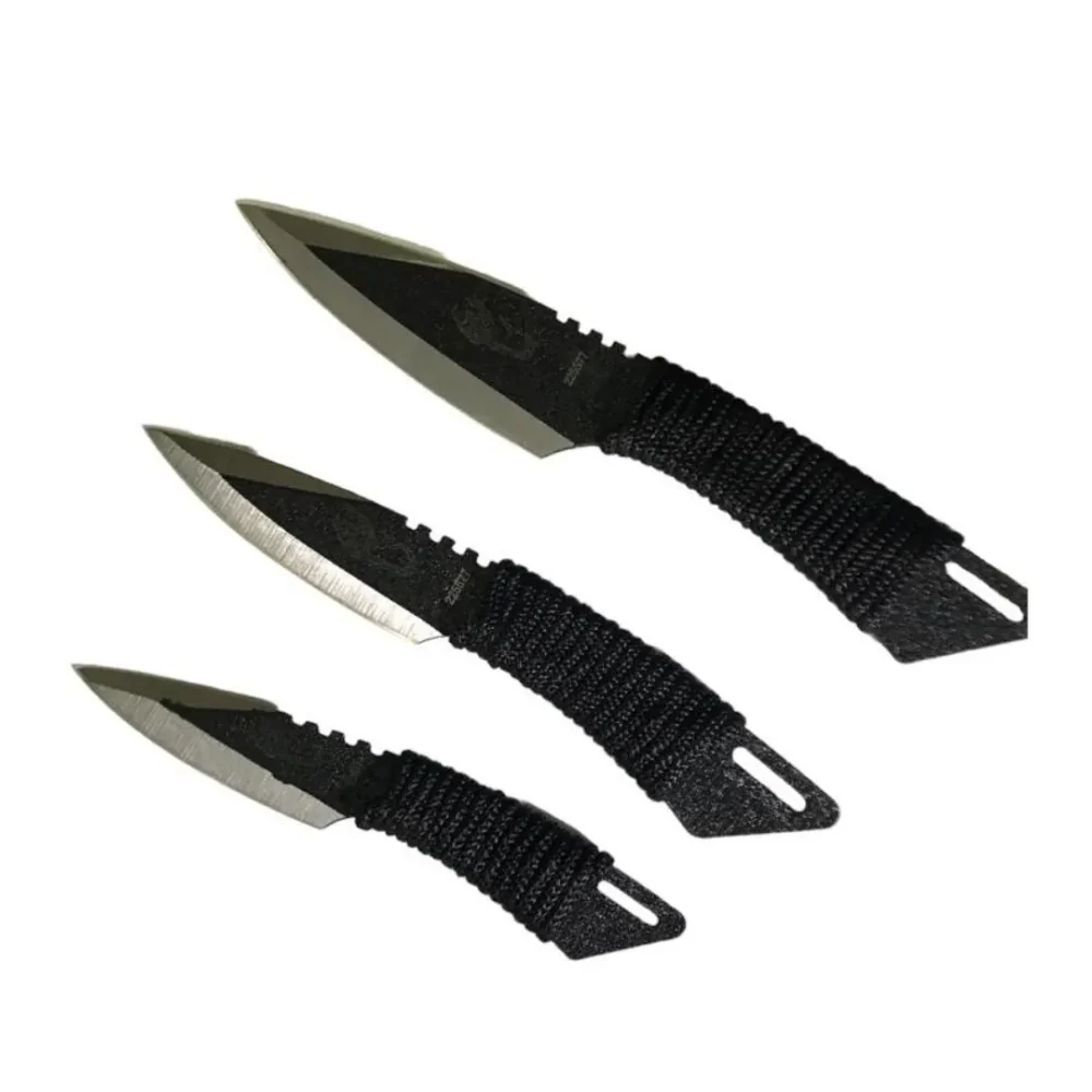 SET 3 CUCHILLOS "THE FAT" P/LANZAR (NF5438) Set 3 Cuchillos The Fat para Lanzar El gordo