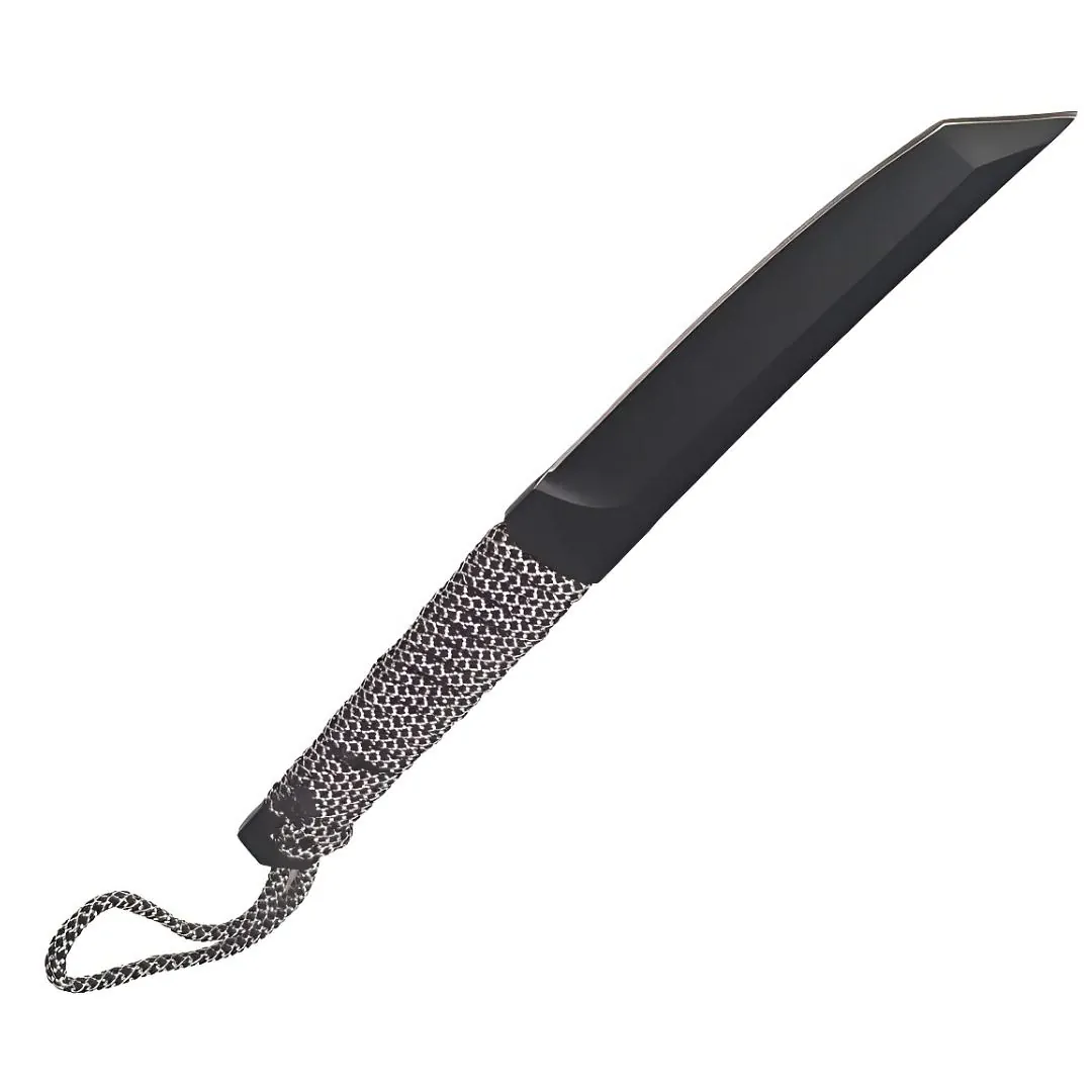 CUCHILLO "THE FAT" TANTO C/FUNDA Y SOGA HOJA:11CM (NF6502-10982) Cuchillo The Fat Tanto con Funda y Soga Hoja:11 Cm El gordo