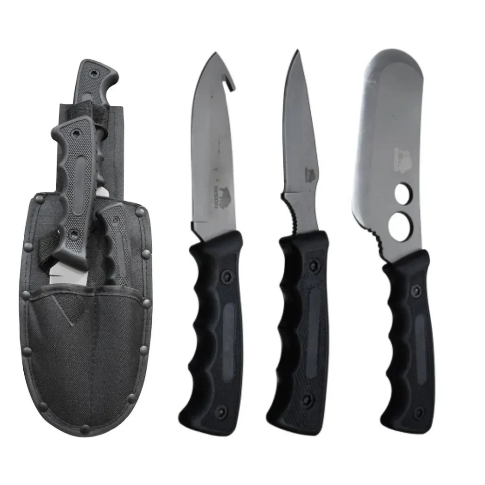 COMBO BISON CUCHILLO DE CAMPO Y HACHA C/FUNDA 2701 Combo Cuchillo de Campo y Hacha con Funda 2701 Bison