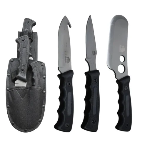 Combo Cuchillo de Campo y Hacha con Funda 2701 Bison