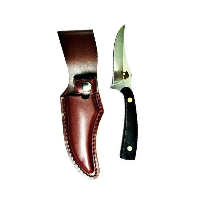 CUCHILLO BISON CAZA 21CM C/FUNDA INOX 420 (162BP) Cuchillo Caza 21 Cm con Funda Inox 420 Bison