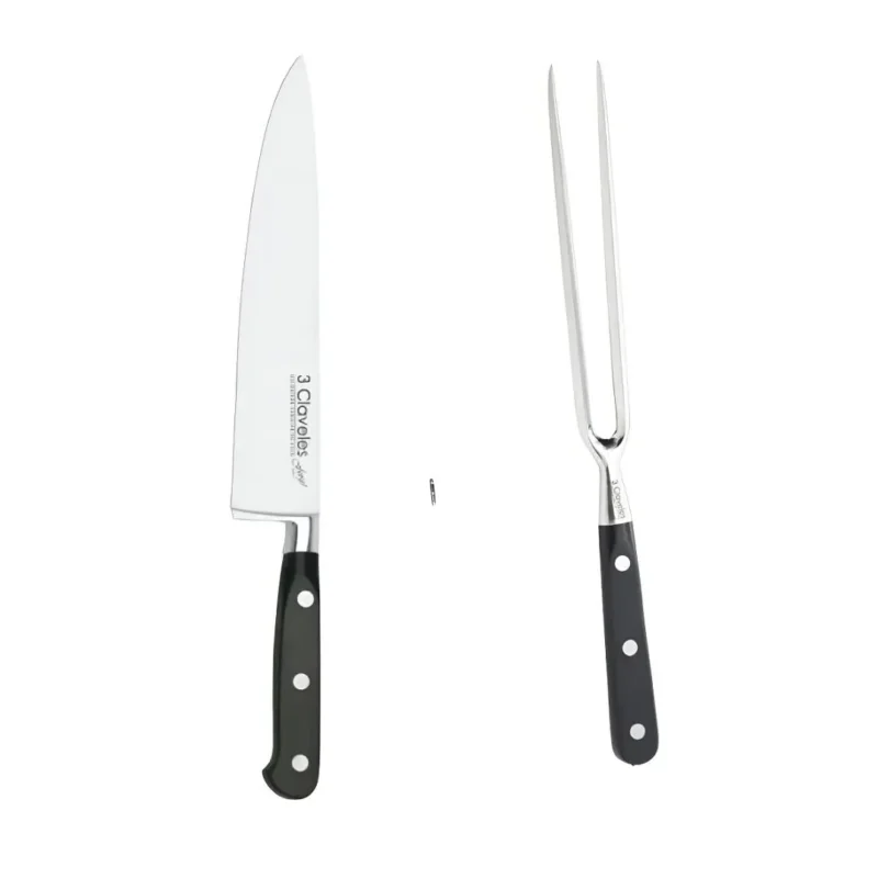 Vaina Cuchillo + Tenedor Tres Claveles 3 claveles