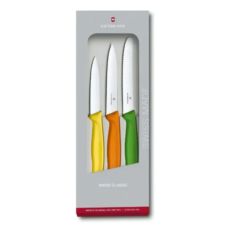 Kit Cuchillos Cocina 6.7116.31 G Legumbres Fibrox 3 Unid. Victorinox