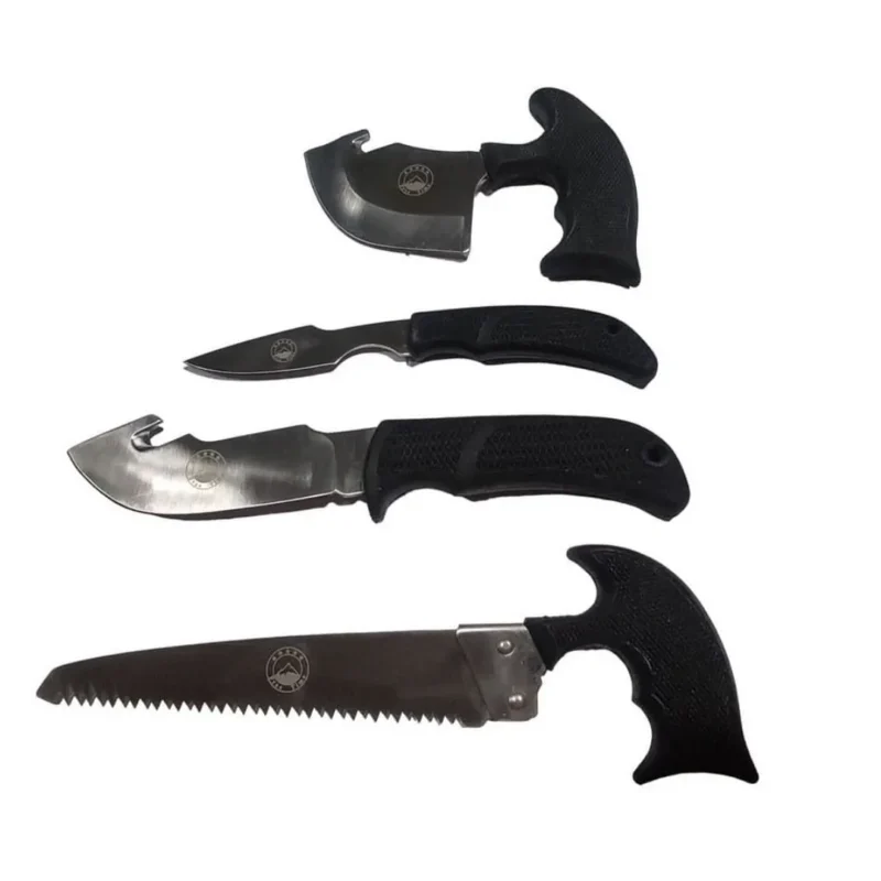 Cuchillo Combo Superv. Rider 4 Piezas Cach.pvc Stolberg