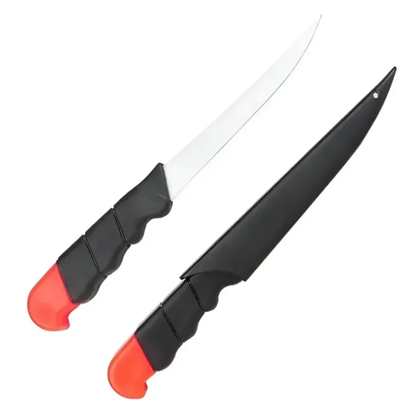 CUCHILLO FILETEADOR MAX E-XTREME 14CM C/ FUNDA RIGIDA FLOTANTE (F-104) Cuchillo Fileteador Max E-Xtreme 14cm