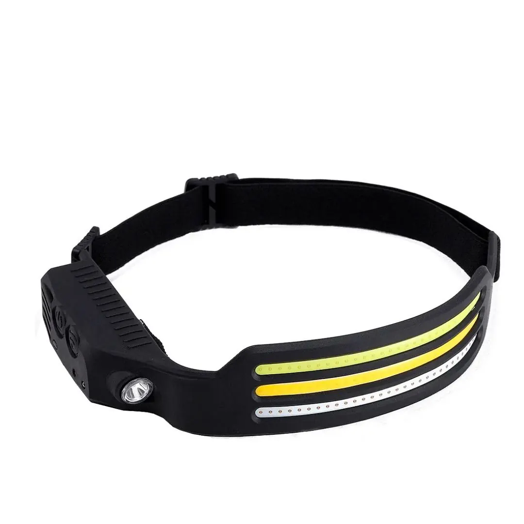 LINTERNA MORGUNL FRONTAL VINCHA LDC 1-3 C/SENSOR AMARILLO (LDC-1-3)