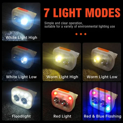 LINTERNA MORGUL FRONTAL LDC-3-2 100LUM RECARGABLE "LED" (LDC-3-2) - 4 LINTERNA MORGUL FRONTAL LDC-3-2 100LUM RECARGABLE "LED" (LDC-3-2)