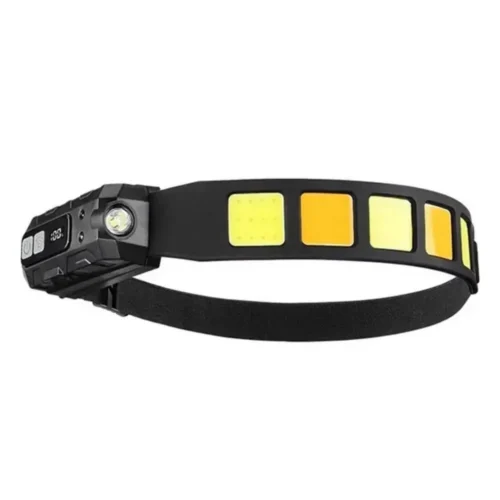 LINTERNA FRONTAL MORGUL LDC-1-10 800 LUM COB RECARGABLE C/SENSOR Y PANT. DIGITAL (LDC-1-10) Cómo elegir linternas para pesca, caza y camping