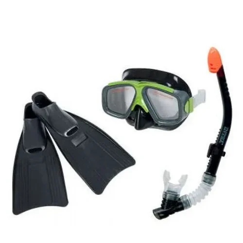 Set con Antiparra+Snorkel+Patas de Rana 17780/7 21554/1 Intex