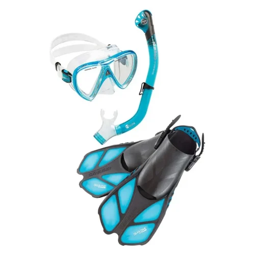 SET DE SNORKEL CRESSI BONETE CHICO (PATAS+MASC+SNORKEL) UST010102B/UST010102P Set de Snorkel Bonete Chico (Patas+Masc+Snorkel) Ust010102B/Ust010102P Cressi